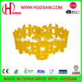 Silicone Hollow Bracelets/Gifts, Eco-friendly, Customized Colors, Sizes, Logos Accepted